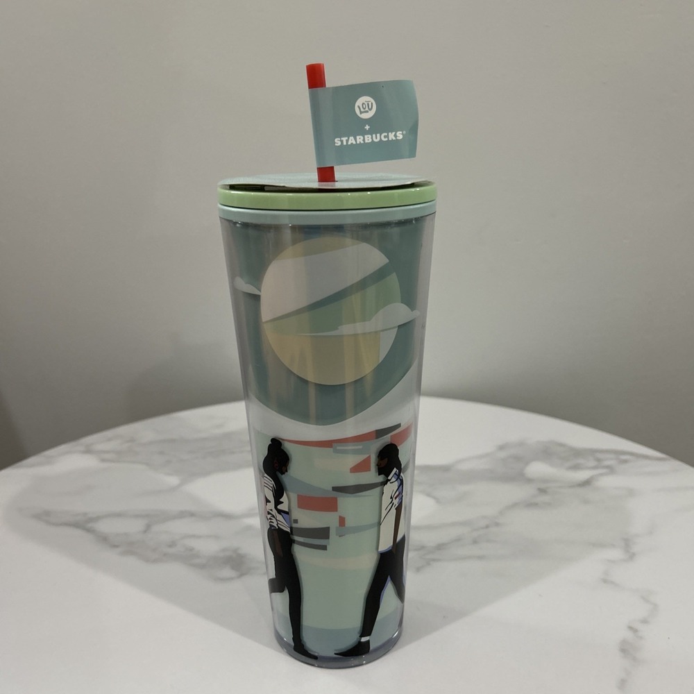 Starbucks+Lou Cold‎ Cup w/Straw 2024 Creative Lou Collection 24 oz NEW!!!